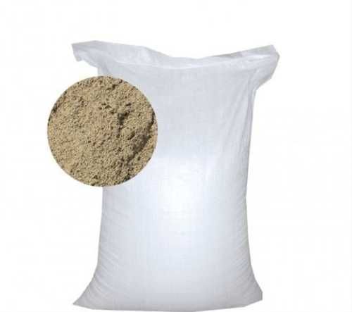 Песок в мешках