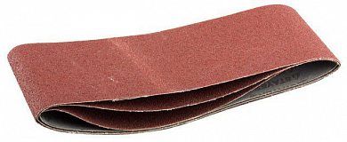 Лента шлифовальная 100х610мм Р180 3шт бесконечная на ткан основе Зубр