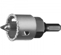 Коронка керамика/кирпич/пор.бетон карбид-вольфрам  67х25мм Зубр