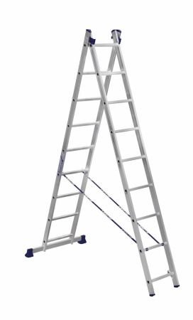 Лестница 2-х секц.алюмин. 2,52м 2х9 5209 Alumet