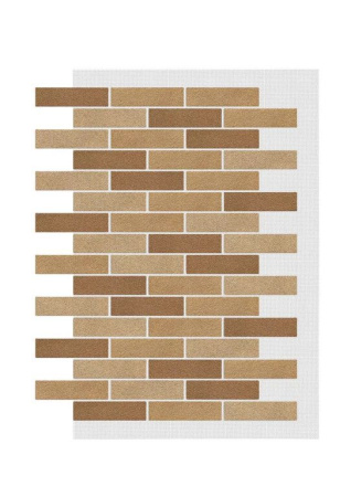 Панель АМК 100 Кирпич бежевый