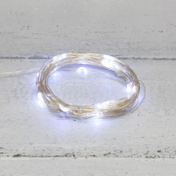 Гирлянда Роса 10м прозрачный ПВХ/белый свет IP20 Neon-Light