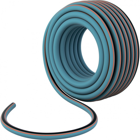 Шланг поливочный 3/4 4-слойный 25bar 50м UV (-25/+60) ПВХ Luxe Palisad 