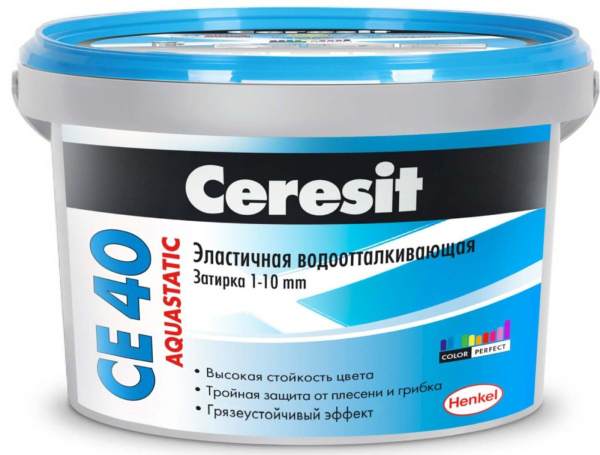Затирка Ceresit СЕ40 натура 2кг Henkel(12)@---