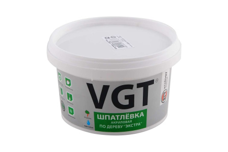 Шпатлевка по дереву 0,3кг дуб светло-серый Экстра  ВГТ(6)